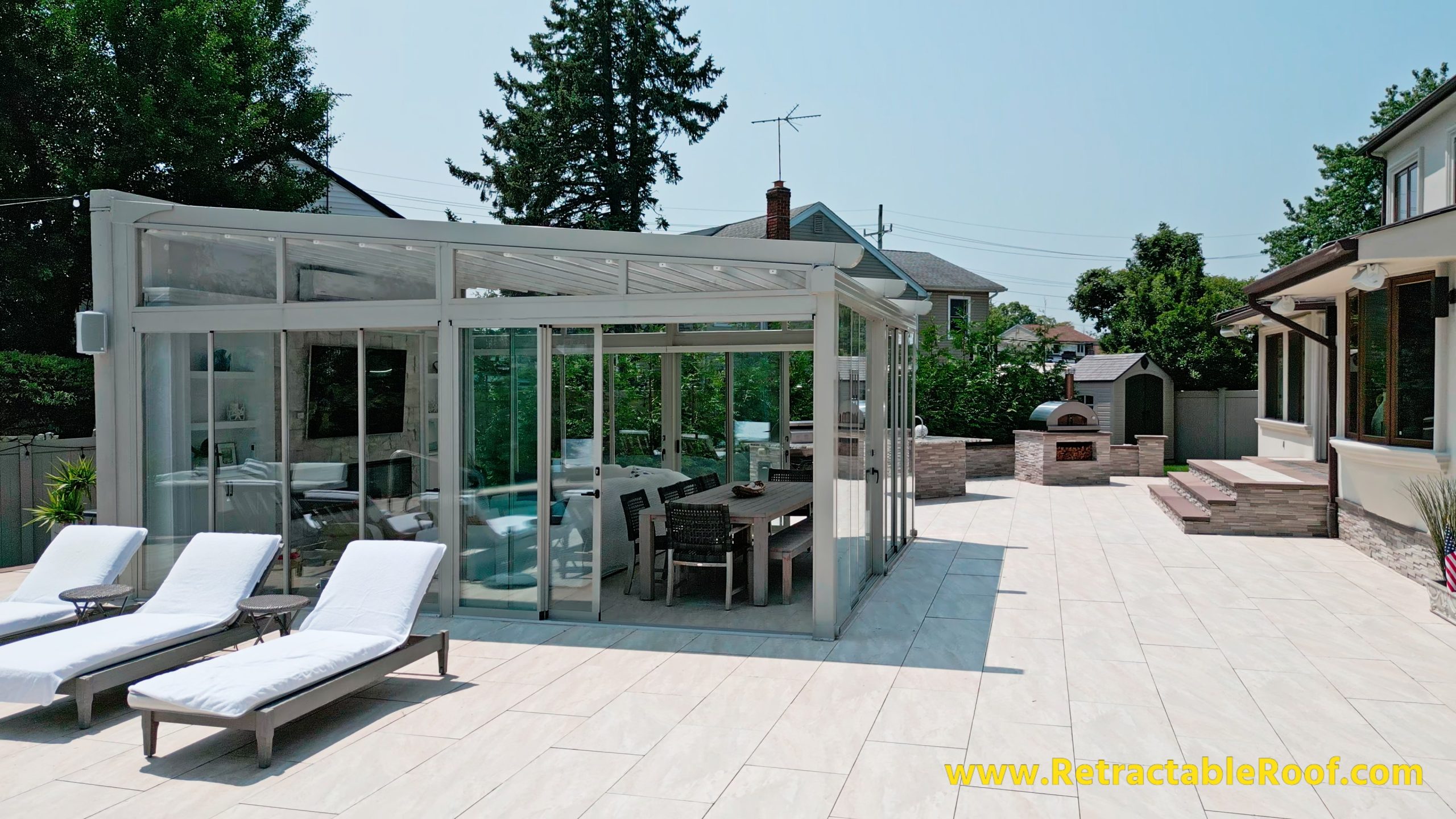 Pergola Roofing Project