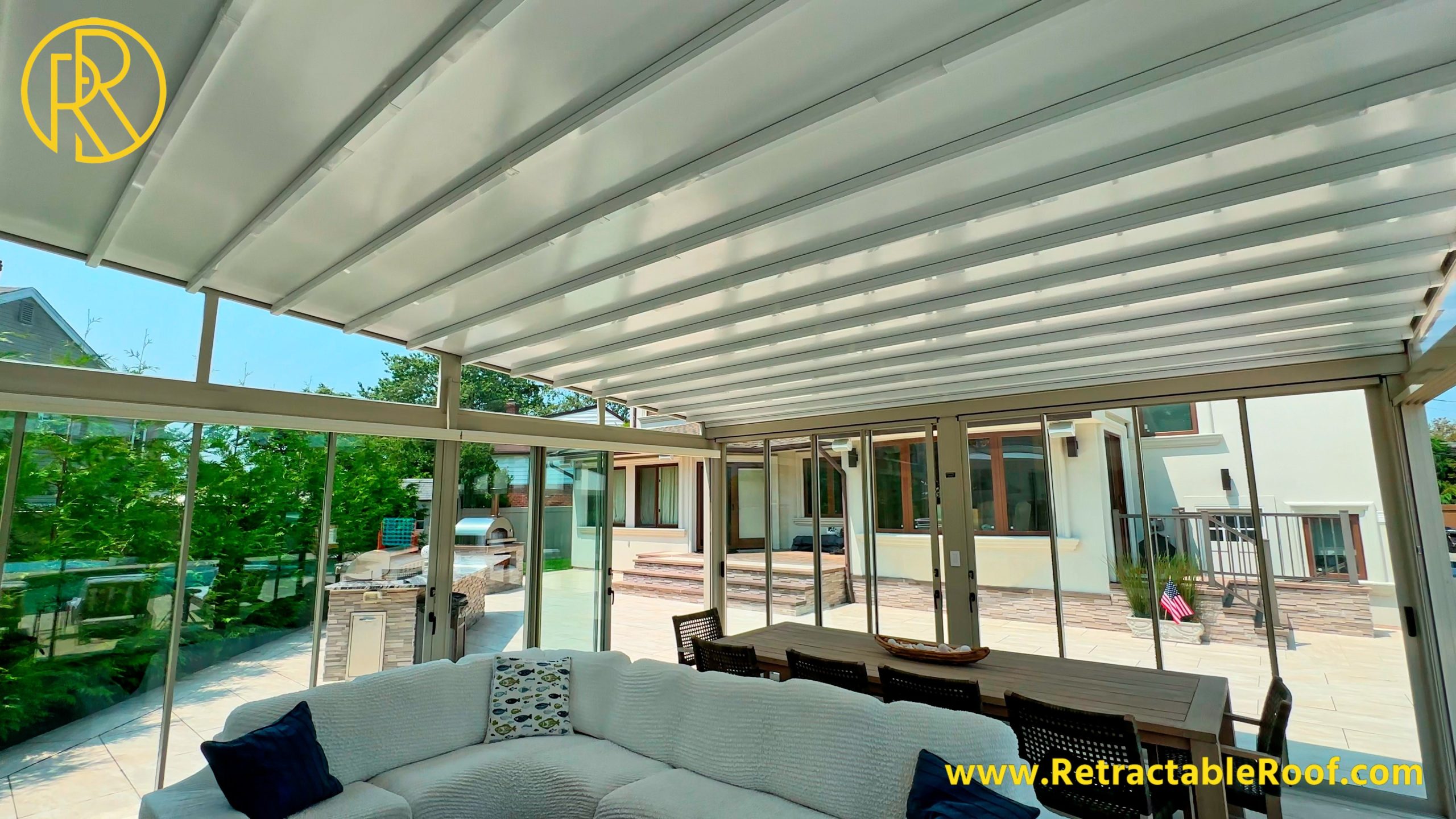 Pergola Roofing Project